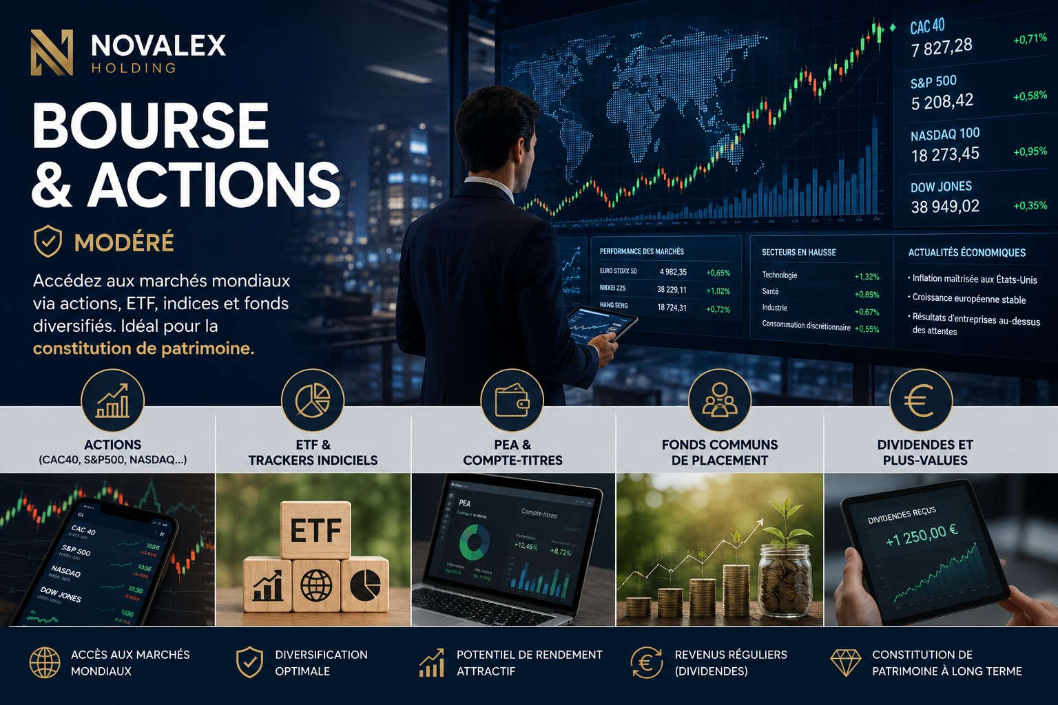 Investissement Bourse