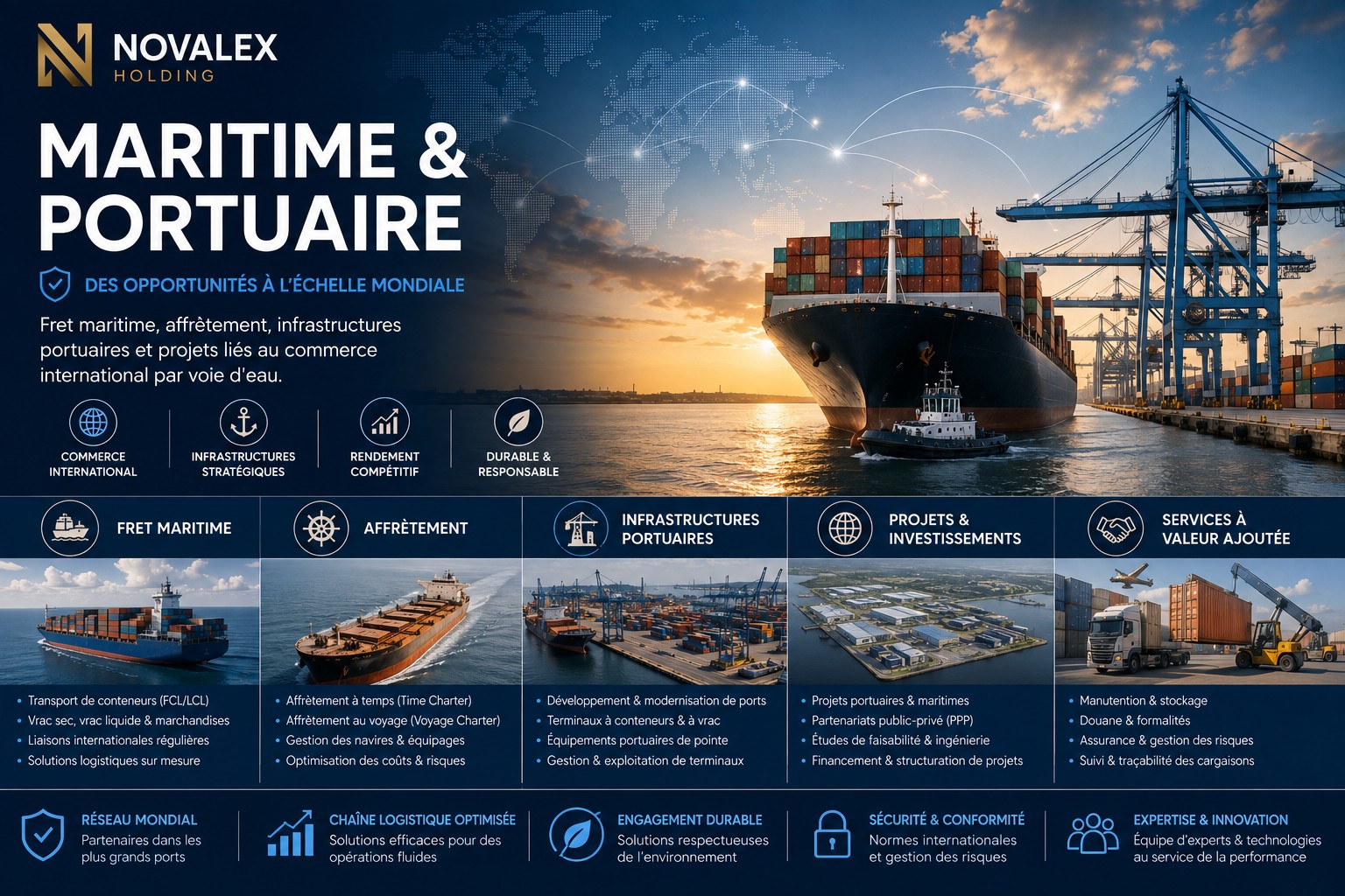 Investissement Maritime & Portuaire