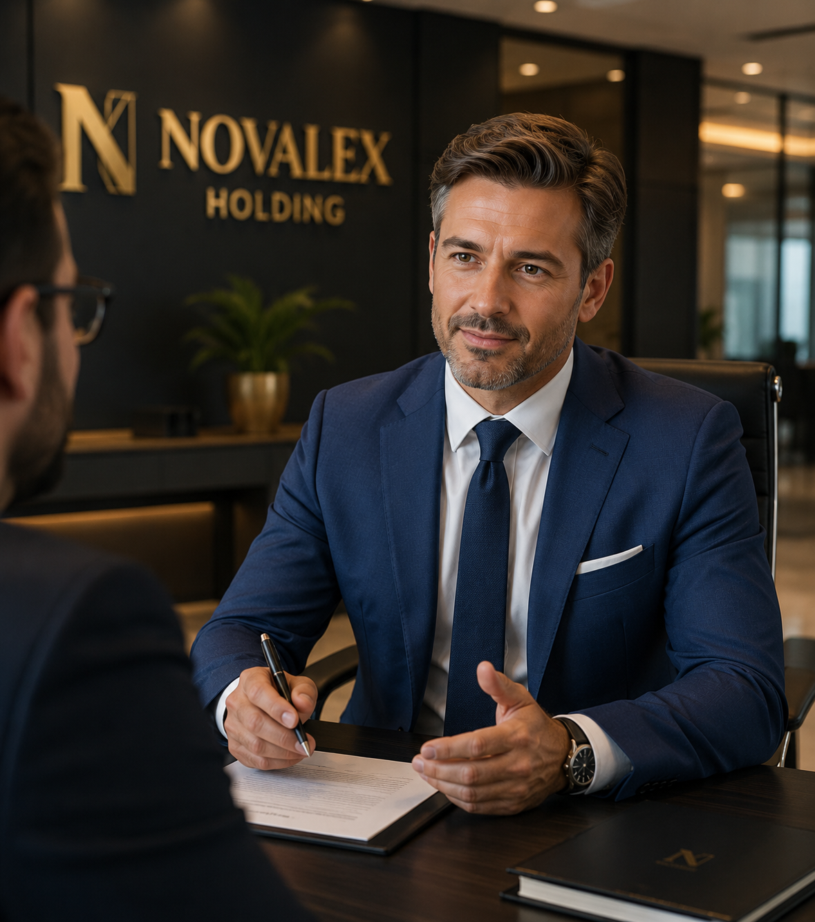 Portrait professionnel de Luca Bianchi, Directeur Financement chez NOVALEX HOLDING