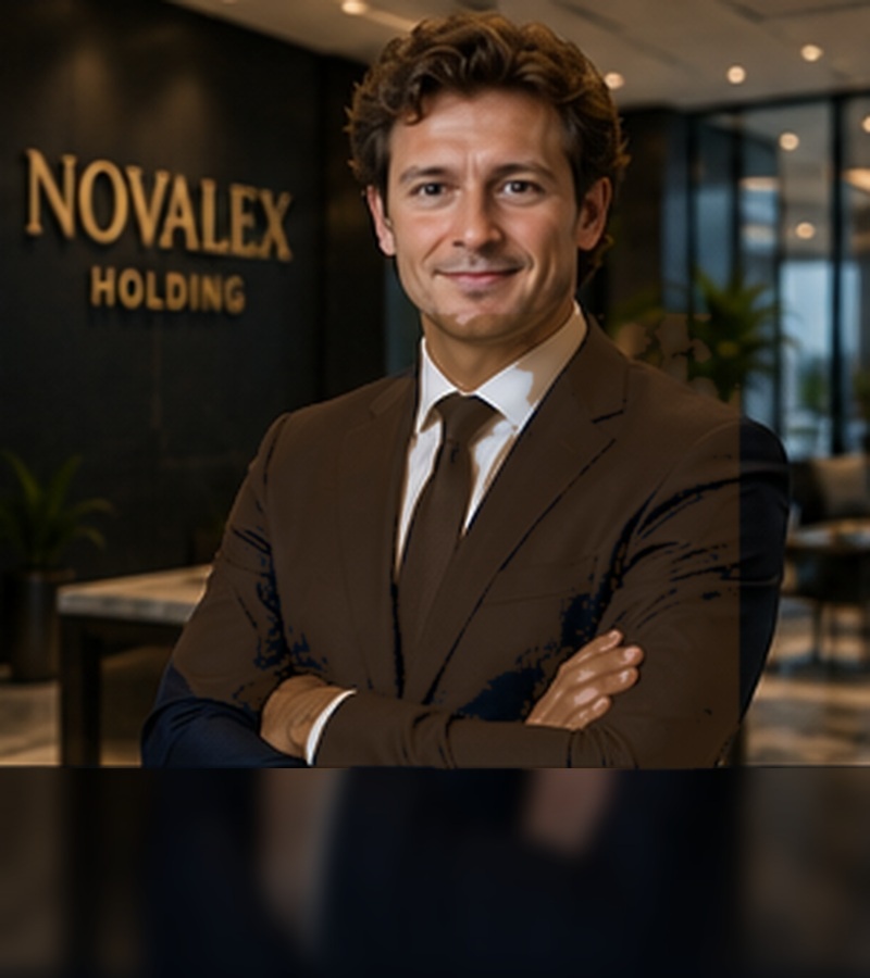 Portrait professionnel de Matteo Romano, Directeur Trésorerie chez NOVALEX HOLDING