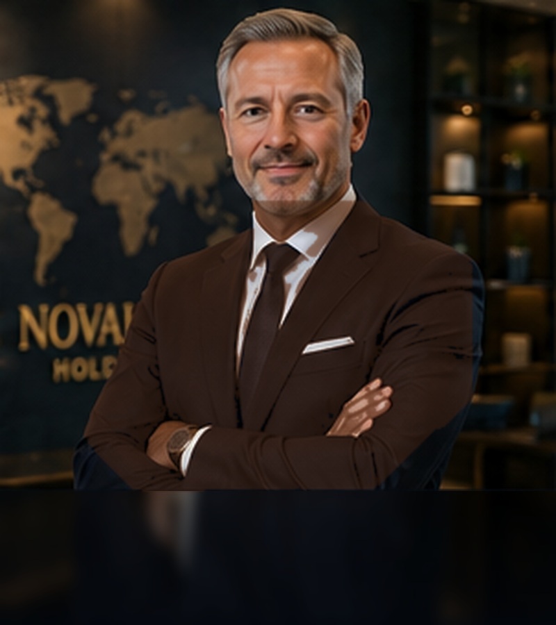 Portrait professionnel de Paul Anderson, Directeur Marketing chez NOVALEX HOLDING